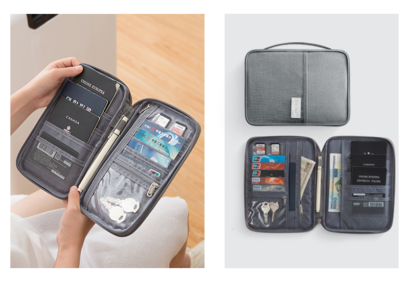 Rhxfxtl passport covers holder credit card package holder card organizing card accessories bag of card holder