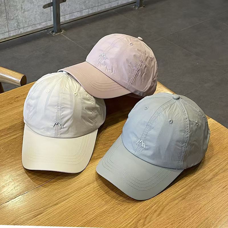 Hat Women's Speed Drying Baseball Hat Thin Sunshade and Sunscreen Duck Tongue Hat Outdoor Sports Men's Sun Hat