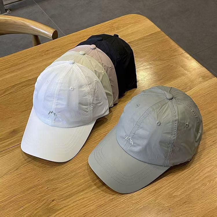 Hat Women's Speed Drying Baseball Hat Thin Sunshade and Sunscreen Duck Tongue Hat Outdoor Sports Men's Sun Hat