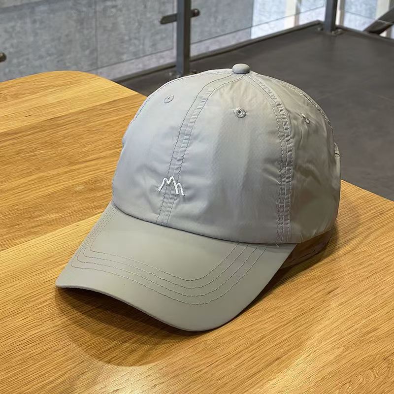 Hat Women's Speed Drying Baseball Hat Thin Sunshade and Sunscreen Duck Tongue Hat Outdoor Sports Men's Sun Hat