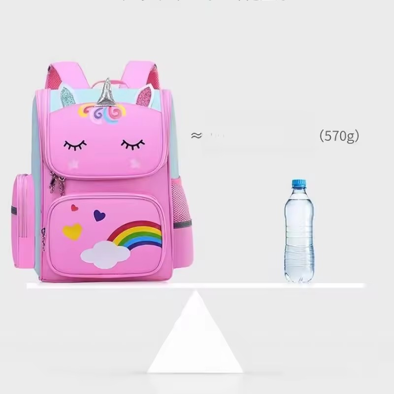 New elementary school students schoolbag shoulders backpack 6-12 years old one, two, three, four, five, six grades waterproof le