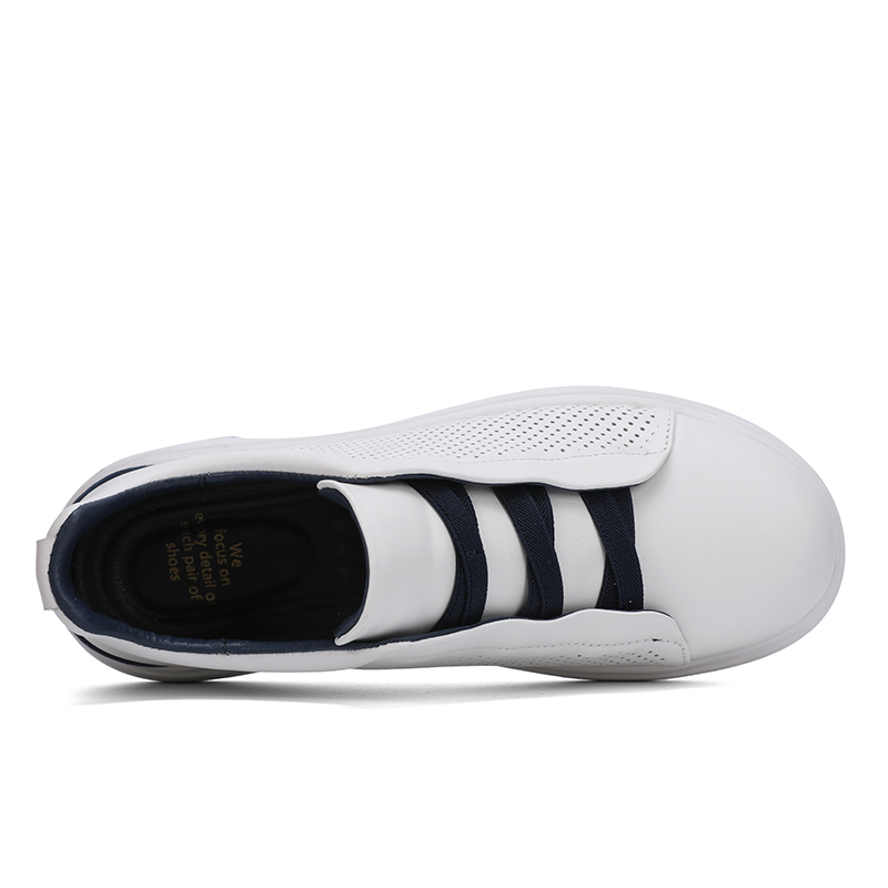 SocNoDn Men's Leather Sneakers 2026 Spring Autumn Casual Shoes Low Top Fashion Board Shoes Walking Footwear Breathable