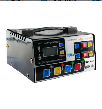 Metal Car Battery Charger 12V24V 220W Full Automatic Car Battery Charger Repair Battery Charger High Power Fast Charger