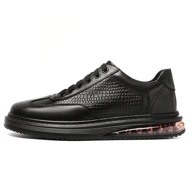 SocNoDn Men Formal Shoes 2026 Spring Autumn Leisure Leather Shoes Male Business Shoes Genuine Leather Dress Footwear New