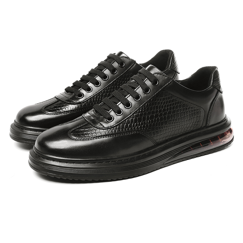 SocNoDn Men Formal Shoes 2026 Spring Autumn Leisure Leather Shoes Male Business Shoes Genuine Leather Dress Footwear New