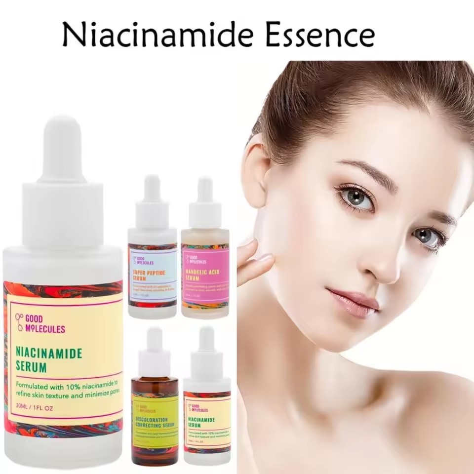Premium Good Molecules Facial Serum Fade Fine Lines Firming Serum Moisturizing Vitamin C Hyaluronic Acid Facial Serum Skin Care