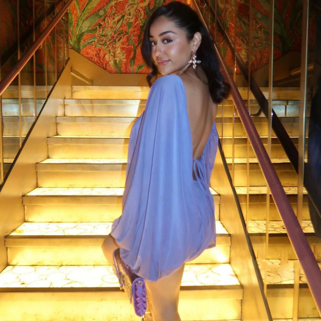 Free delivery of high-quality 2026 new summer women's clothing hot selling batsleeves backless lace up beach skirt
