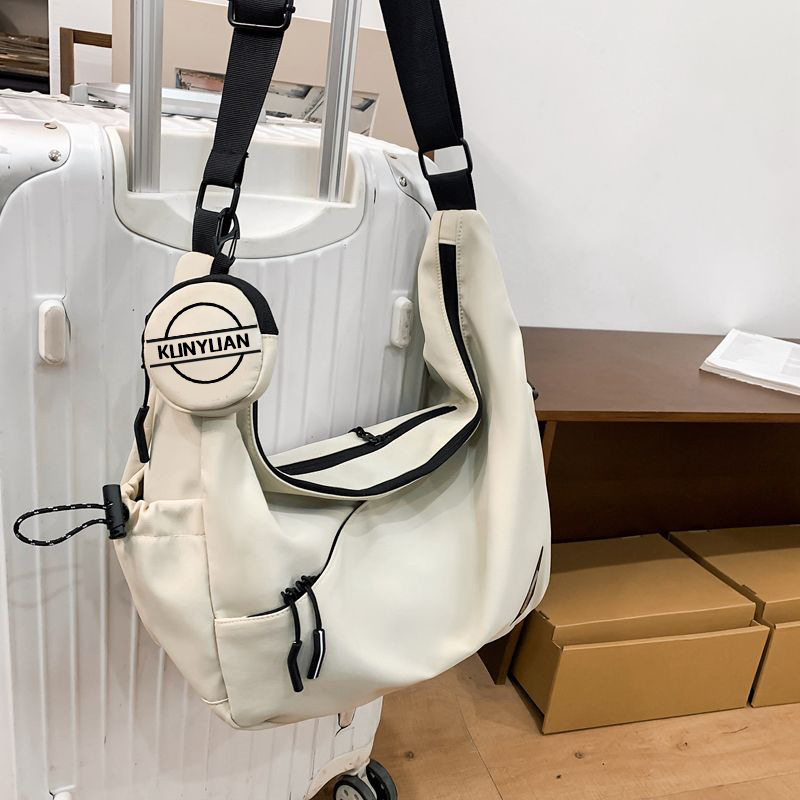 Men's trendy brand new fashion casual utility cycling sporty trend men's single shoulder bag versatile crossbody bag