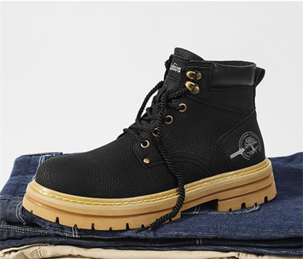 Men's New Fashion High Quality Martens Boots Martin Top Shoes Sport Casual Flat Outdoor Cycling Hiking Camping Desert Footwear