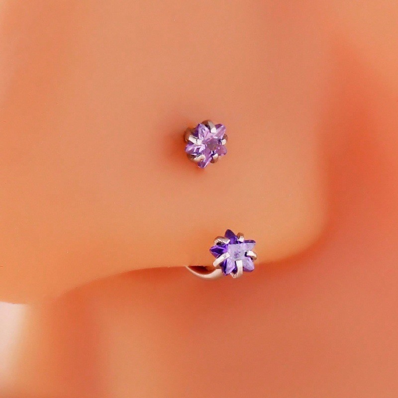 Premium Stainless Steel & Titanium Nose Studs – Hypoallergenic, Lightweight, and Trend-Forward European-American Designs