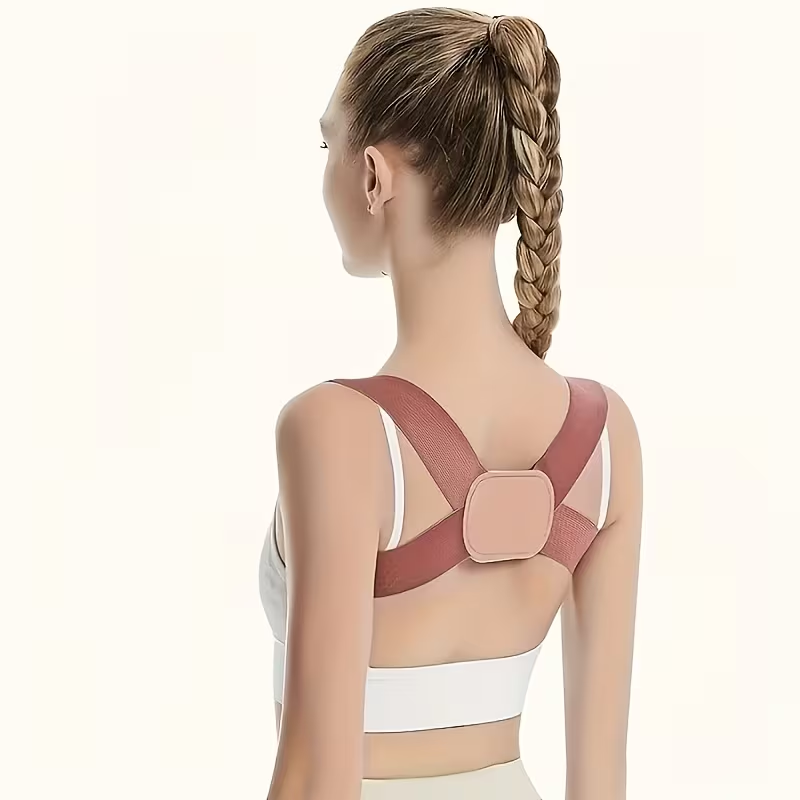 Invisible Breathable Posture Corrector Back Brace, Ergonomic Design. Improving Posture for Sitting and Standing