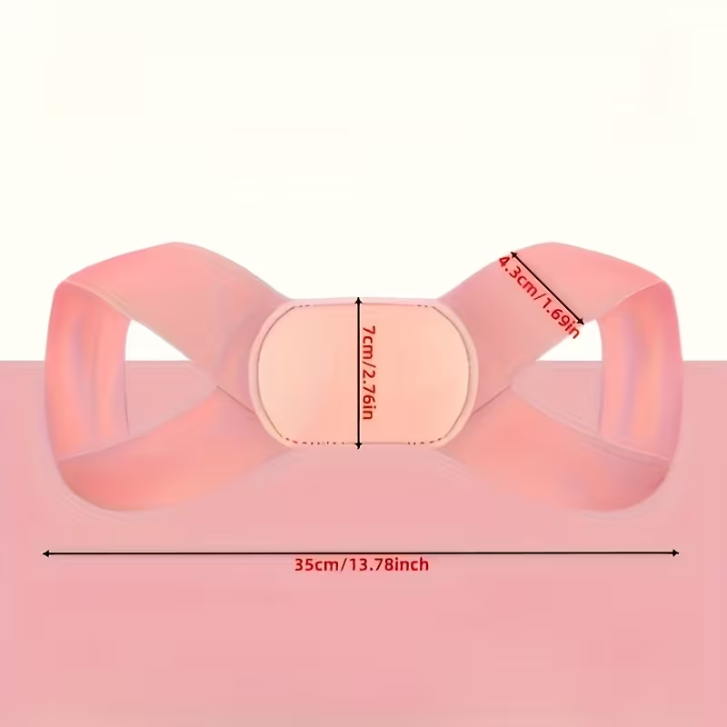 Invisible Breathable Posture Corrector Back Brace, Ergonomic Design. Improving Posture for Sitting and Standing