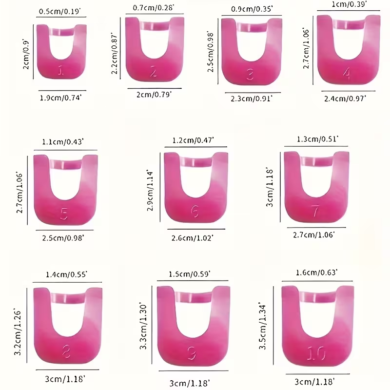 52pcs Reusable Soft Plastic Nail Polish Protector, Easy-To-Clean Nail Tool, Suitable for Beginners And, Unscented Nail Protector