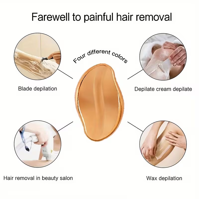1pc Crystal Hair Remover for Men And Women - Painless Exfoliation, Reusable And Waterproof Hair Removal Tool, Arms, Legs
