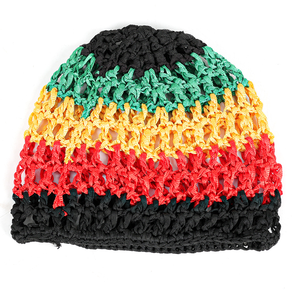 Premium Hollow-Toe Mesh Hair Cap – Handcrafted Knit, Ultra-Breathable & Fashion-Forward Headscar