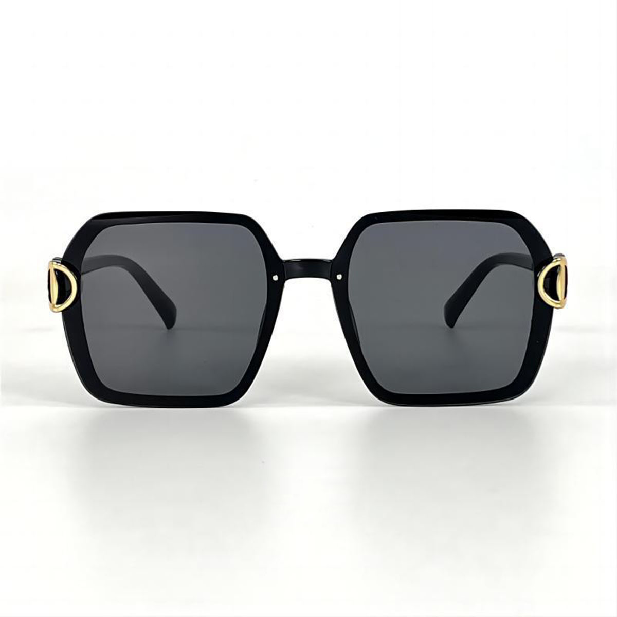 New Simple Clover Sunscreen Sunglasses Retro Fashion Women's Sunglasses Heart Shaped Glasses
