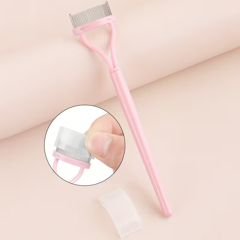 1pc Eyelash Separator, a Professional Eye Makeup Tool That Prevents Scratching And Ensures Clear Separation of Lashes