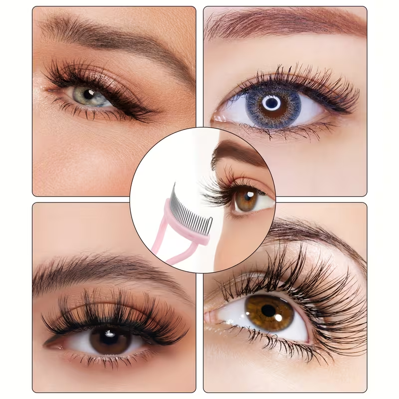 1pc Eyelash Separator, a Professional Eye Makeup Tool That Prevents Scratching And Ensures Clear Separation of Lashes