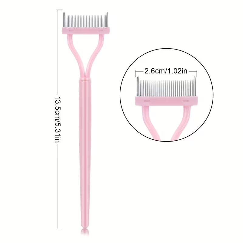 1pc Eyelash Separator, a Professional Eye Makeup Tool That Prevents Scratching And Ensures Clear Separation of Lashes
