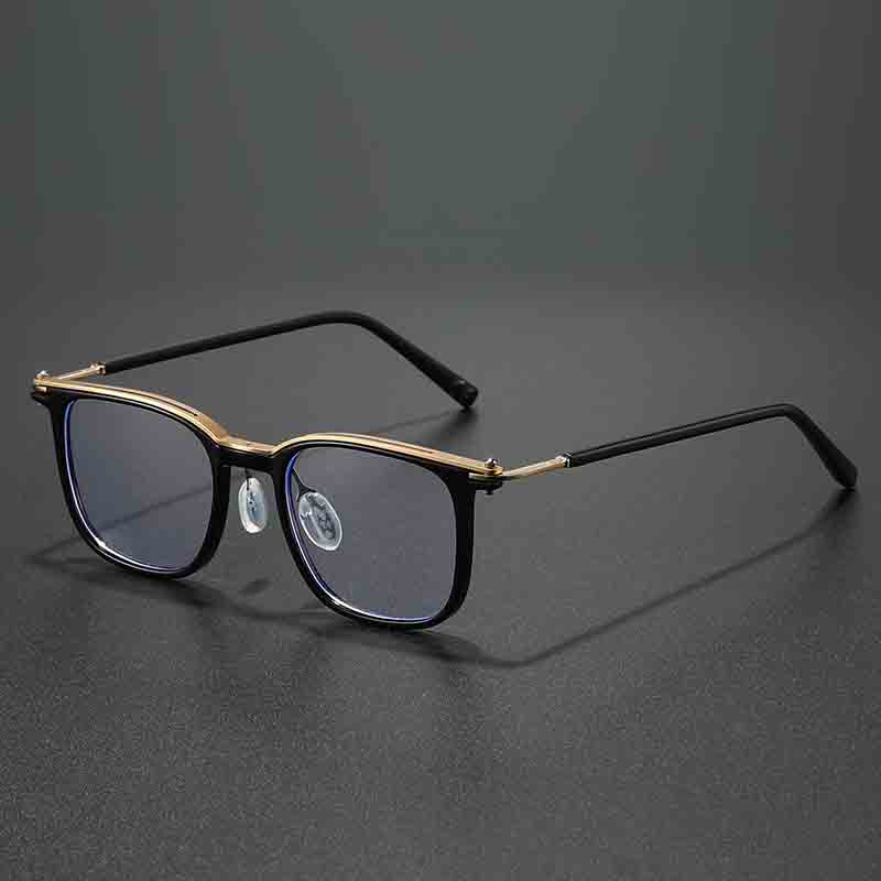 2026 Retro Fashion Square Unisex Anti Glare Computer Eyeglasses Brand Design Anti Blue Light Glasses for Men and Women Glasses