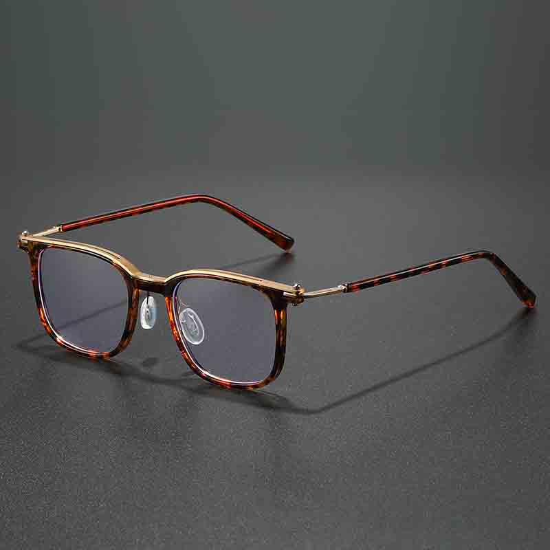 2026 Retro Fashion Square Unisex Anti Glare Computer Eyeglasses Brand Design Anti Blue Light Glasses for Men and Women Glasses