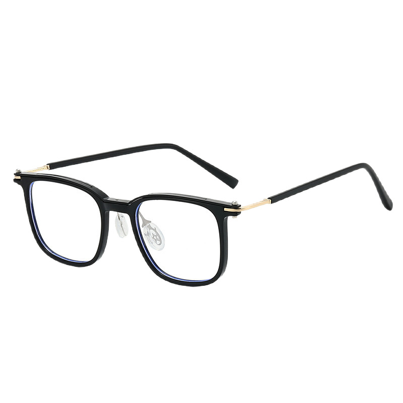 2026 Retro Fashion Square Unisex Anti Glare Computer Eyeglasses Brand Design Anti Blue Light Glasses for Men and Women Glasses