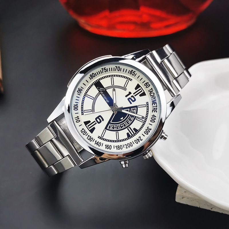 Stainless steel men's watch fashion gift quartz watch men's watch