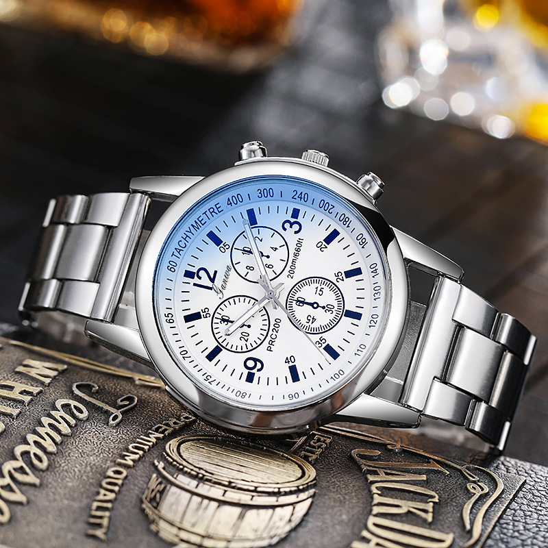 Stainless steel men's watch fashion gift quartz watch men's watch