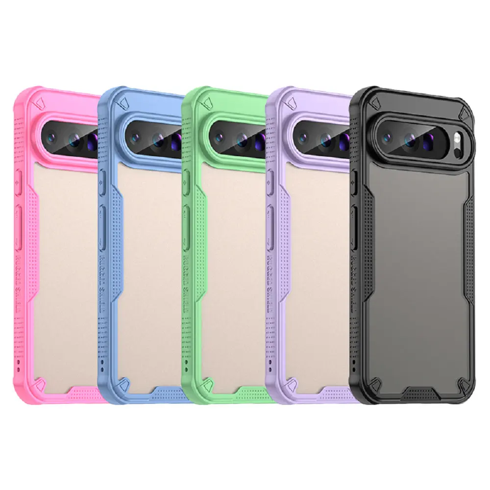 For Pixel 10 Pro XL Anti-Shock Frosted Hard PC TPU Case,Heavy Duty Hard Case For Google Pixel 10A
