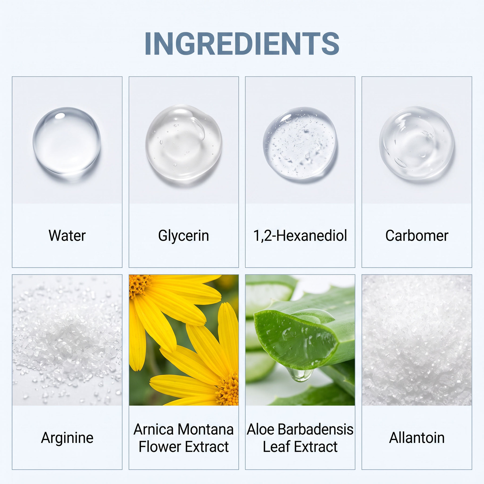 Skin Care Gel Daily Facial Care for Delicate Skin Refreshing and Gentle Care for Acne Prone Skin