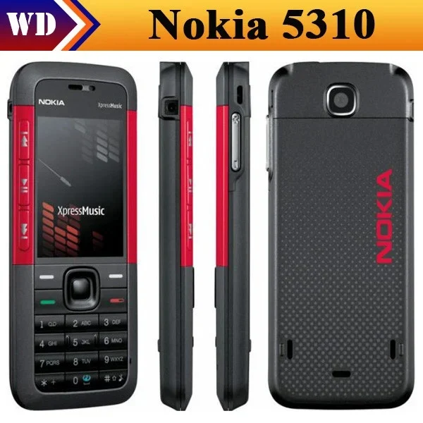 Nokia 5130 unlocked mobile phone Bluetooth FM 2G cell phone