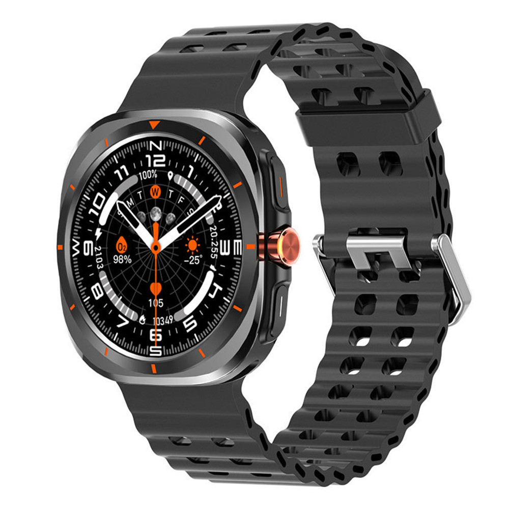 New GT7 ultra smartwatch, dynamic island, heart rate, blood pressure, Bluetooth communication, sports watch, round screen
