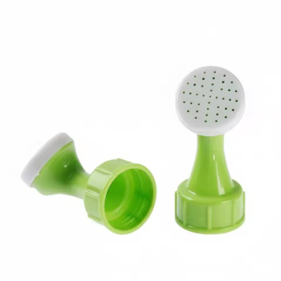 2 Pieces Bottle Cap Waterer Easy to Use Bottle Cap Sprinkler Plant Watering Sprinkler Portable Small Sprinkler Watering Device