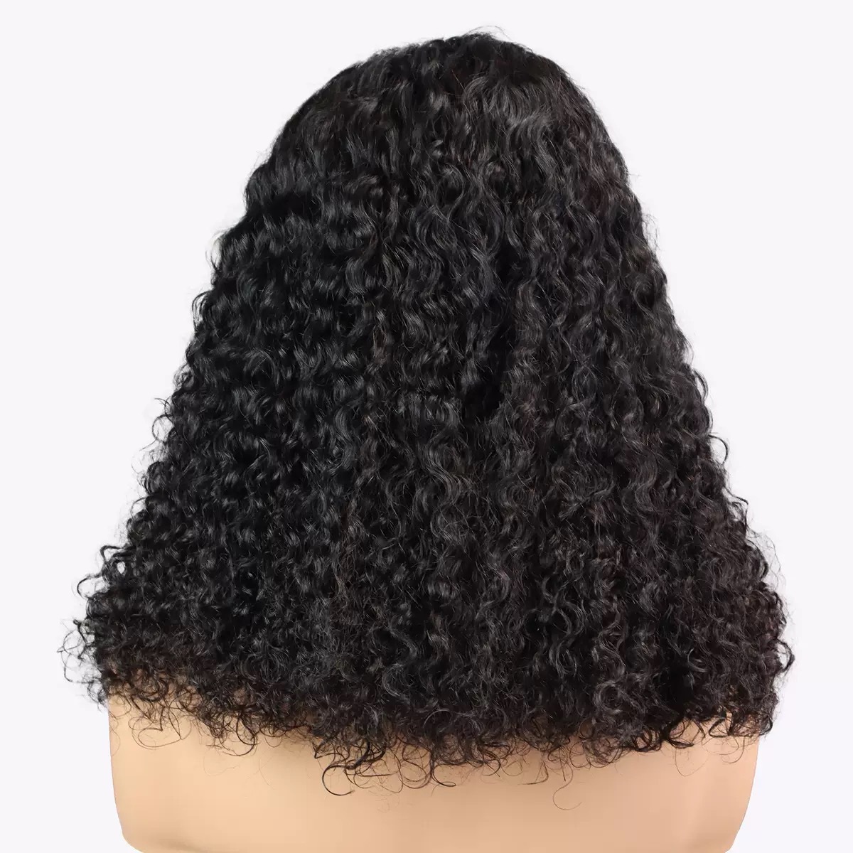 Jerry Curl Bob Wig Hair 13 * 4 Small Roll Wig African Women's Small Roll Short Wig