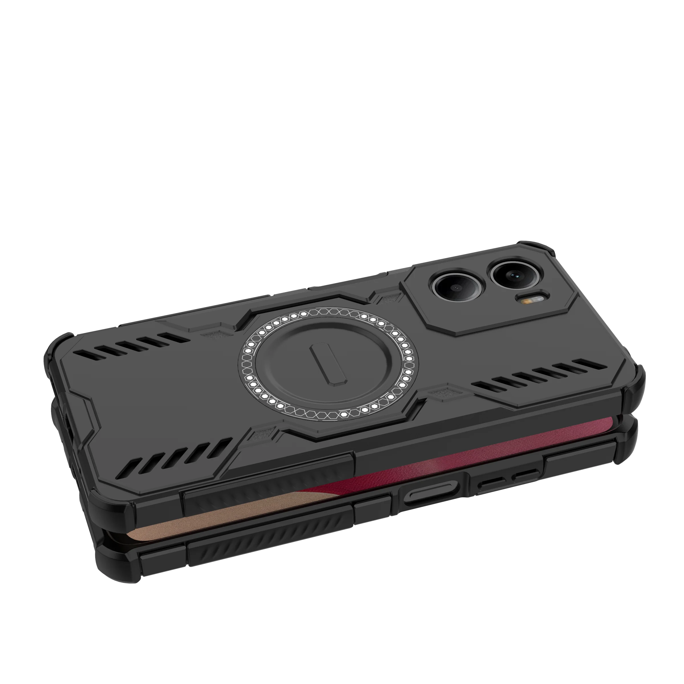 For Motorola Moto G37 G47 G77 EDGE 70 Air Pro Plus Power Case Heat Dissipation Magnetic Case Matte PC TPU Shockproof Protective