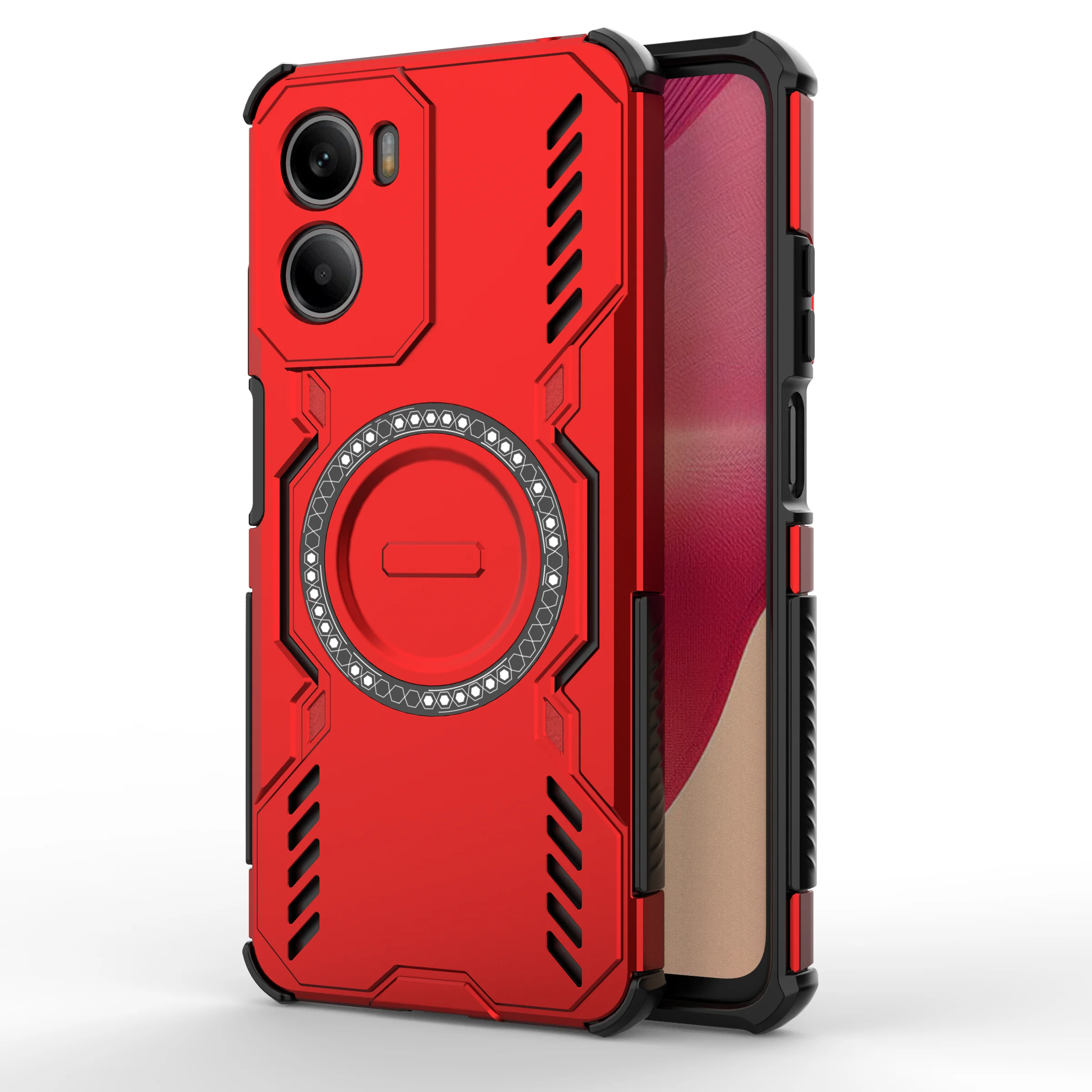 For Motorola Moto G37 G47 G77 EDGE 70 Air Pro Plus Power Case Heat Dissipation Magnetic Case Matte PC TPU Shockproof Protective