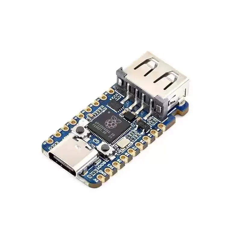 RP2350 -USB-A board Waveshare USB Mini Development Board Based on Raspberry Pi Dual-core Dual-architecture Microcontroller