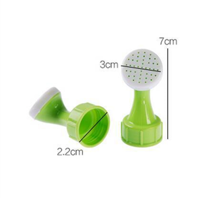 2 Pieces Bottle Cap Waterer Easy to Use Bottle Cap Sprinkler Plant Watering Sprinkler Portable Small Sprinkler Watering Device