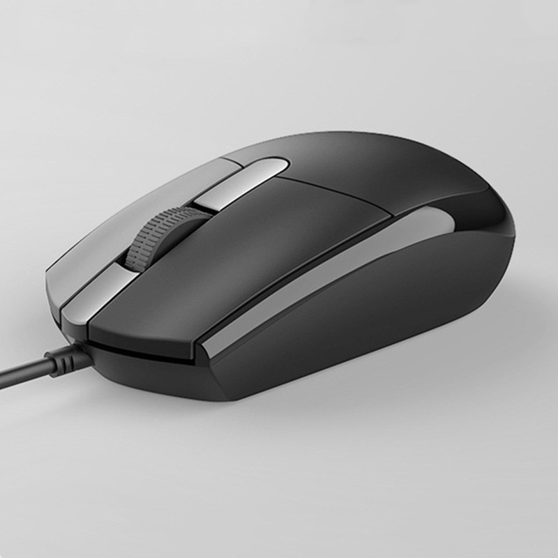 Computer USB Optical Mouse Wired Suitable for Desktop Laptop Office Business