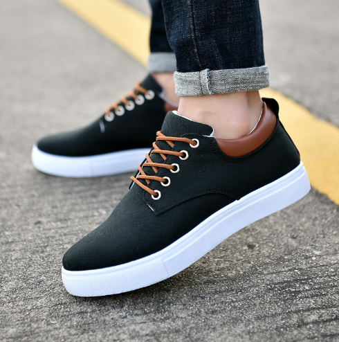 New canvas shoes Korean men all casual shoes trend oversized board shoes men