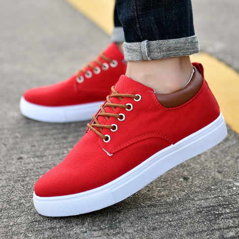 New canvas shoes Korean men all casual shoes trend oversized board shoes men