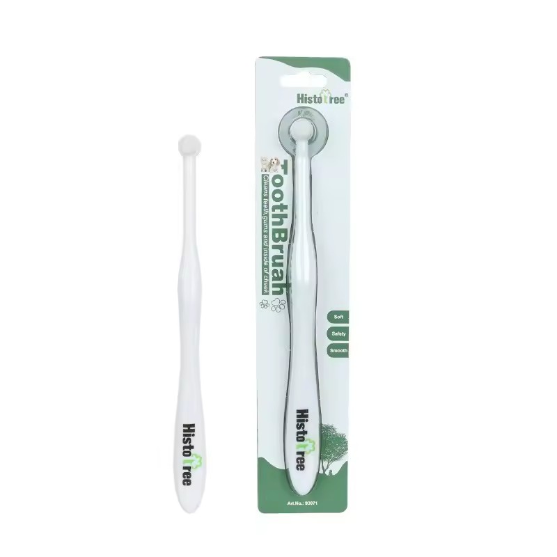 Round Head Pet Toothbrush for Dog Remove Bad Breath and Tartar Dental Care Soft Brush Oral Cleaning Tools for Small Pets Supplie