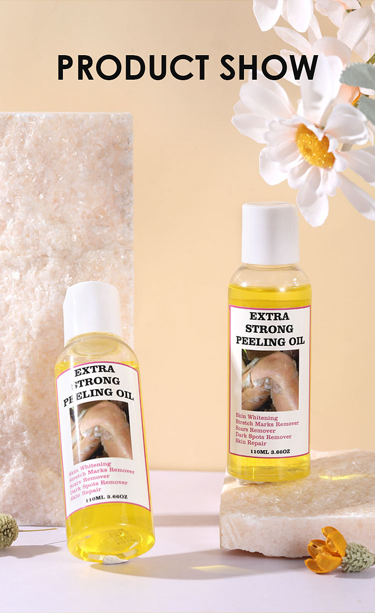 Yellow Peeling Oil Peeling Oil Exfoliating Oil Elbow Knee Fingers Black Yellow Peeling Oil Brightening Body Lotion
