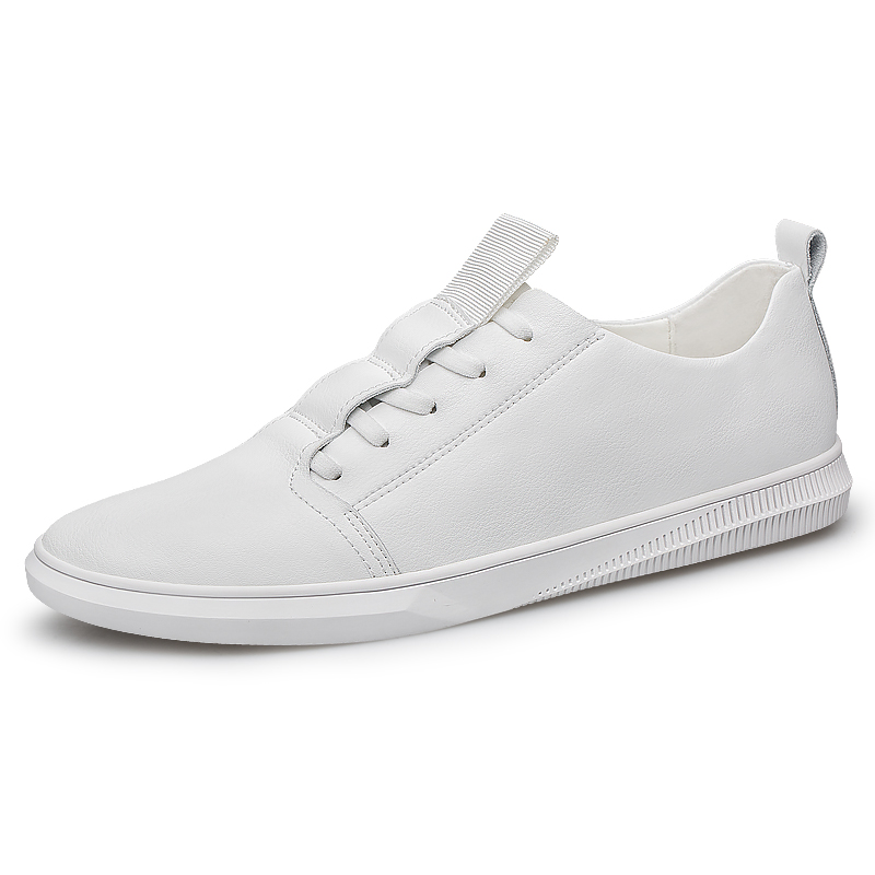 SocNoDn Men's Leather Sneakers 2026 Spring Autumn Casual Shoes Male Fashion Board Shoes Walking Footwear Comfortable