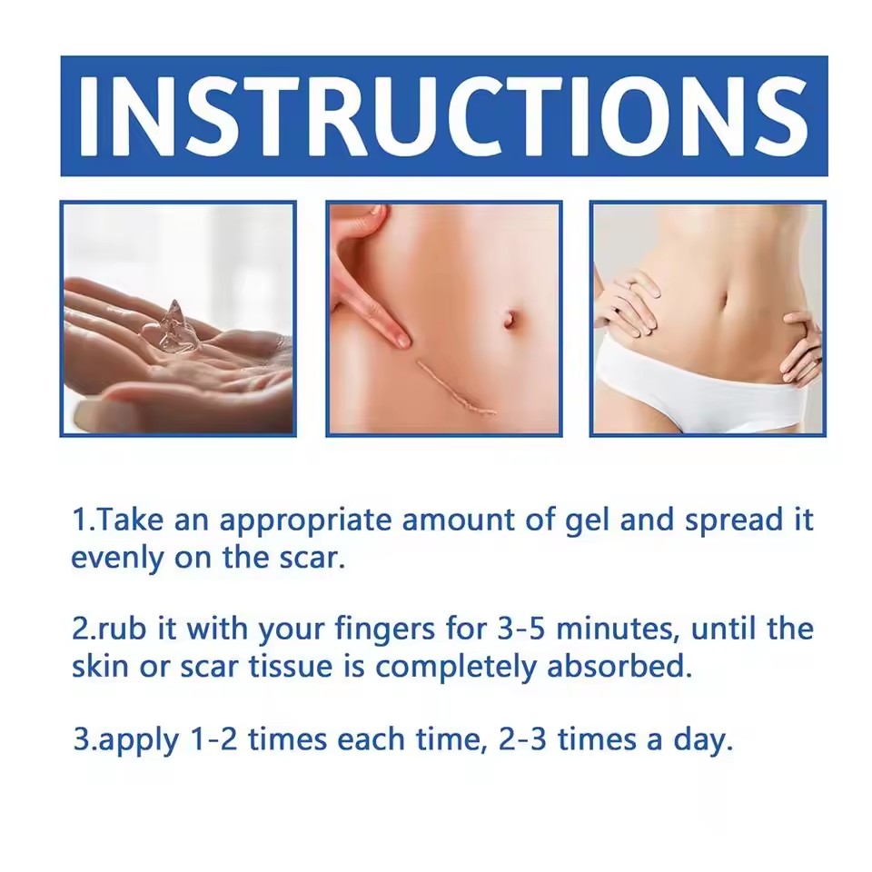 Centella Asiatica Scar Removal Cream Rapid Repair of New Old Scars,Spots,Burns All Natural Treatment with Shea Butter