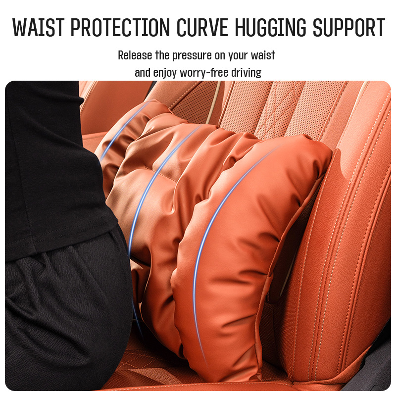 Car cushion, suitable for car headrest neck support, waist back support, sports seat neck pillow, back cushion, neck support