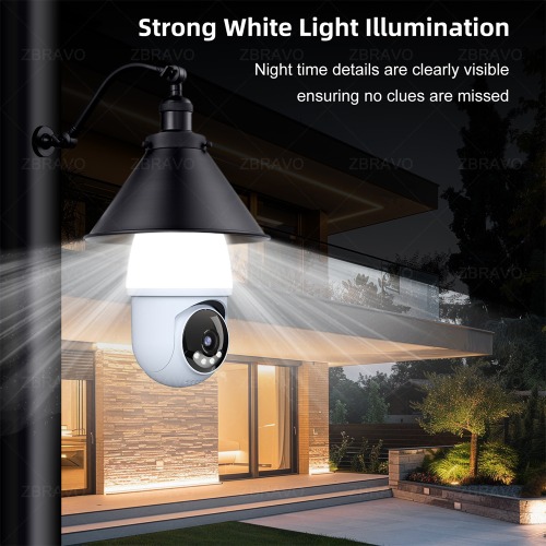 YOOSEE E27 Wifi Bulb Camera 4MP Wifi PTZ Colorful Night Vision Two Way Audio Baby Monitor Auto Tracking Surveillance Cameras