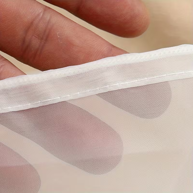 1pc Wide Mouth Reusable Fine Mesh Filter Bag - Easy Pour Spout, Sturdy for Juice, Soy Milk, Wine - Ideal for Coffee Lovers