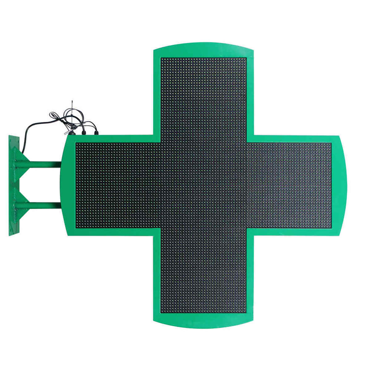 100*100cm LED Cross with Great Price Farmacia Shop Pharmacy LED Screen LED Pharmacy Cross Sign Decoration