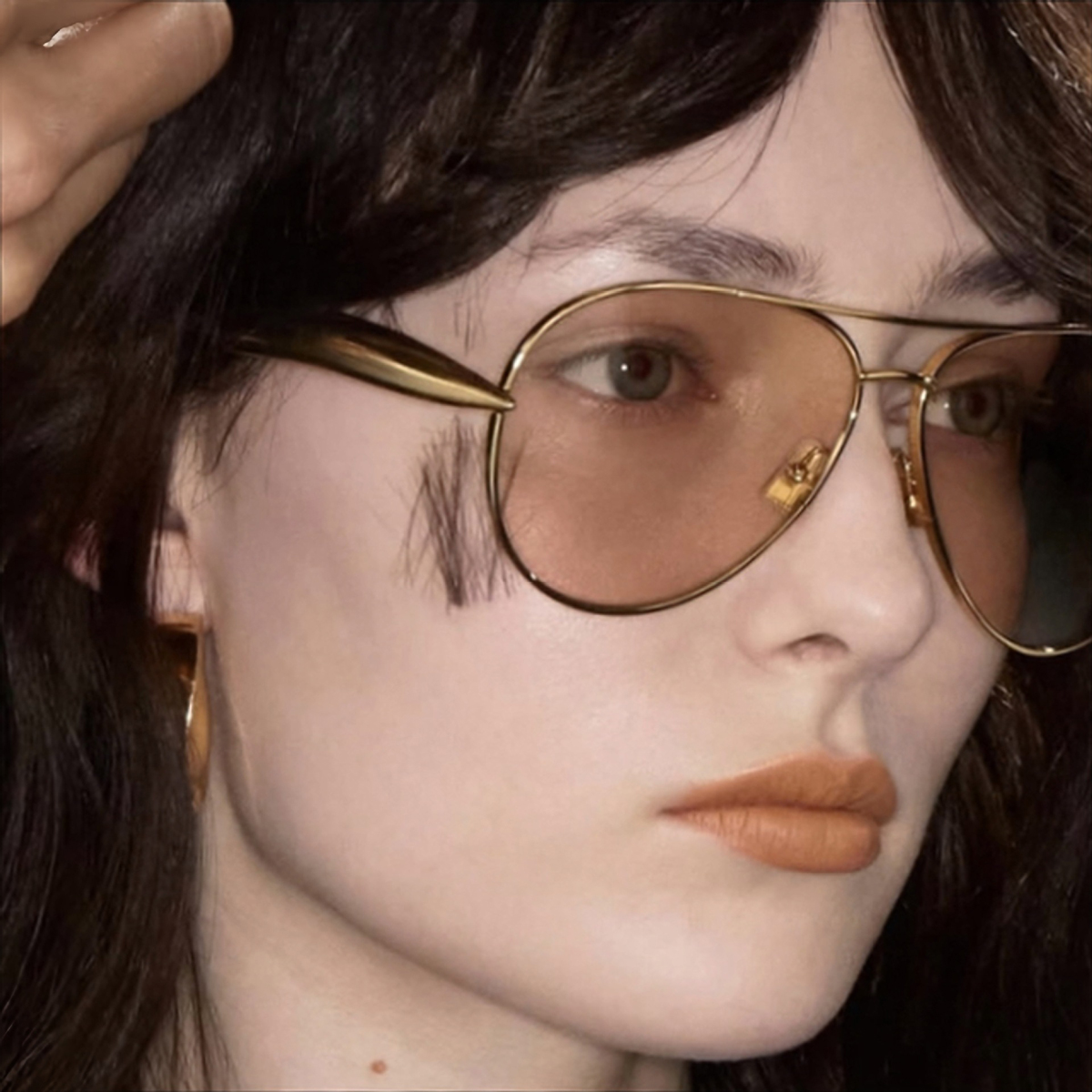 Fashionable Metal European and American Retro Trendy Toad Mirrors, Unparalleled, High End, Large Frame Sunglasses